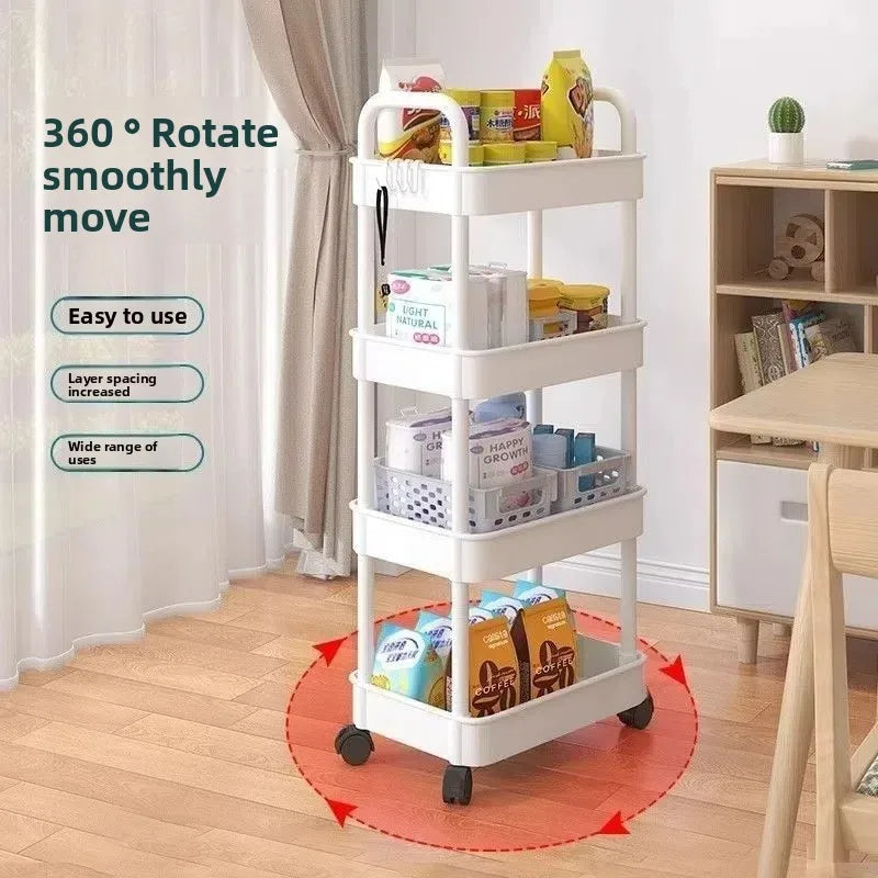 5-Tier Rolling Kitchen Cart