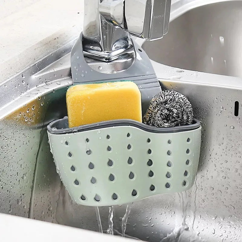 Hanging Sink Sponge & Soap Holder
