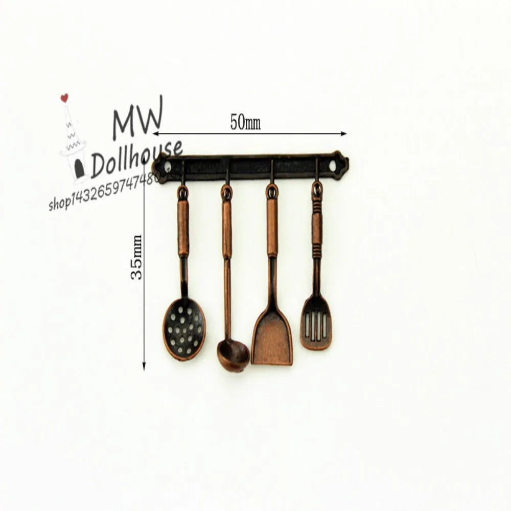 1:12 Miniature Dollhouse Cookware Set