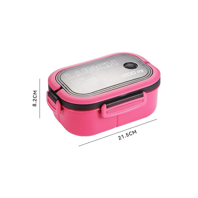 Portable Lunch Box with Cutlery
