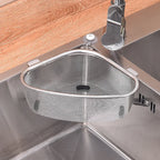 Stainless Steel Corner Sink Strainer