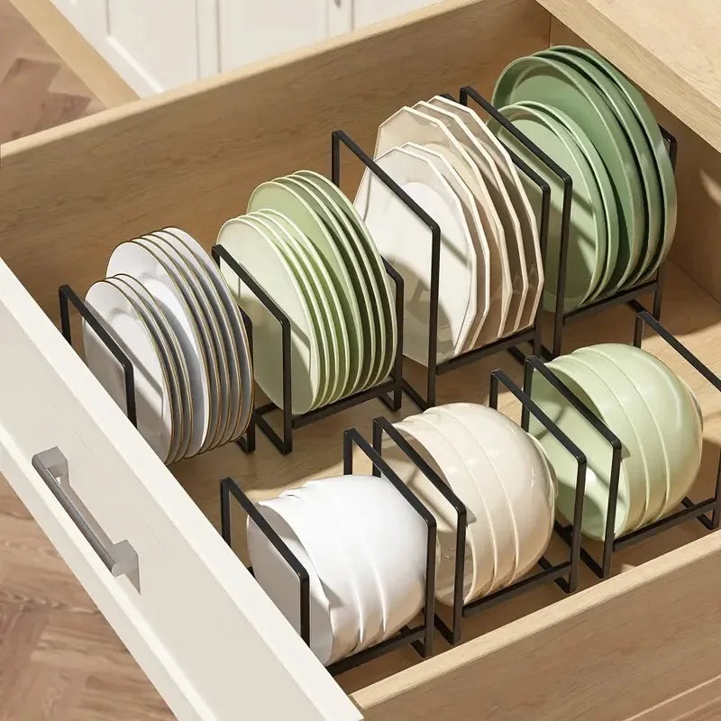 Iron Countertop Plate Drying Rack