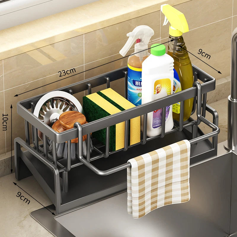 Over-Faucet Spice Storage Shelf