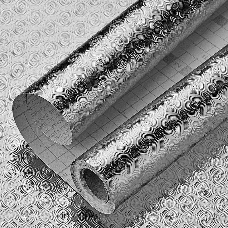 Oil-Proof Aluminum Foil Wall Stickers