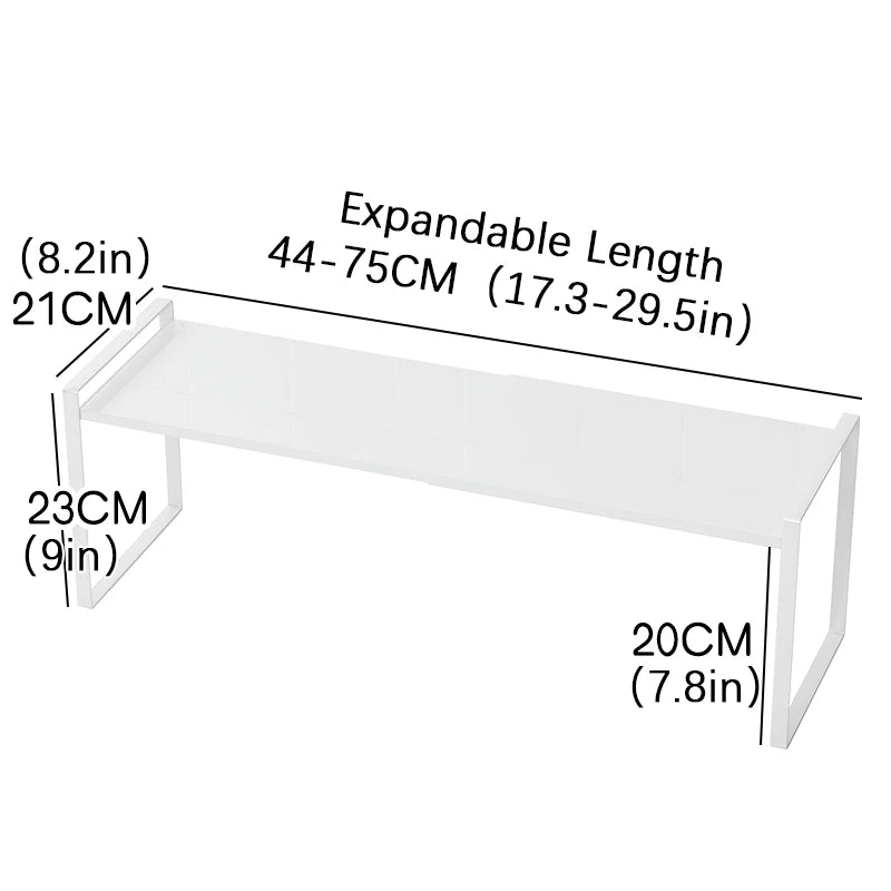 Expandable Under-Sink Shelf