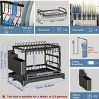 2-Tier Dish & Cup Drying Rack