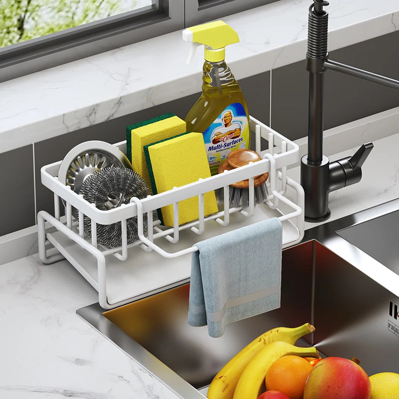 Over-Faucet Spice Storage Shelf