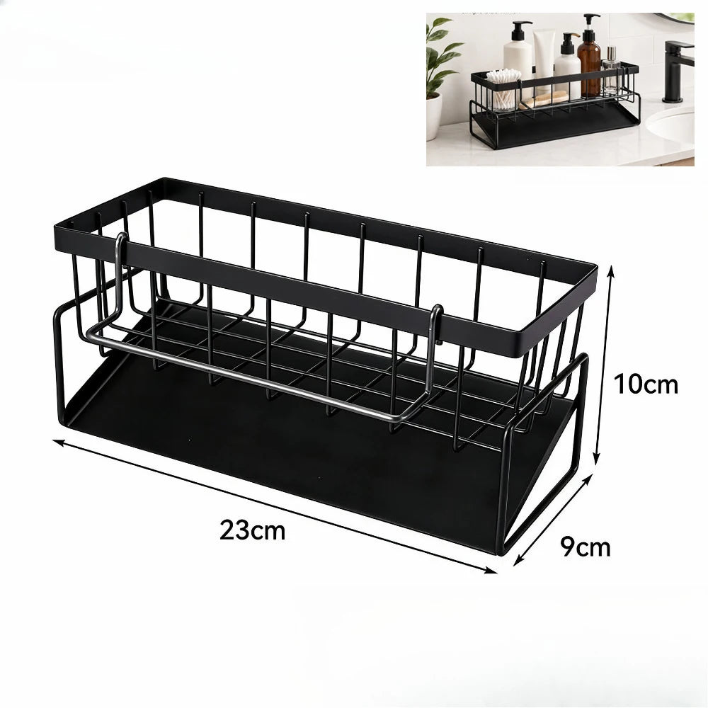 Over-Faucet Sponge & Towel Rack
