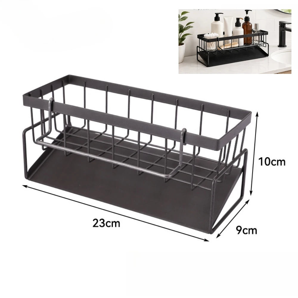 Over-Faucet Sponge & Towel Rack