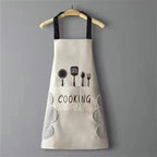 Wipe-Clean PU Waterproof Apron