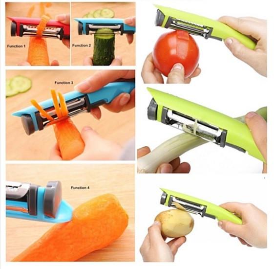 3-in-1 Grater, Peeler & Slicer