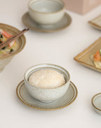 Japanese-Style Ceramic Dinnerware Set for Two (9-Piece)