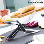 2-in-1 Kitchen Scissors with Cutting Board