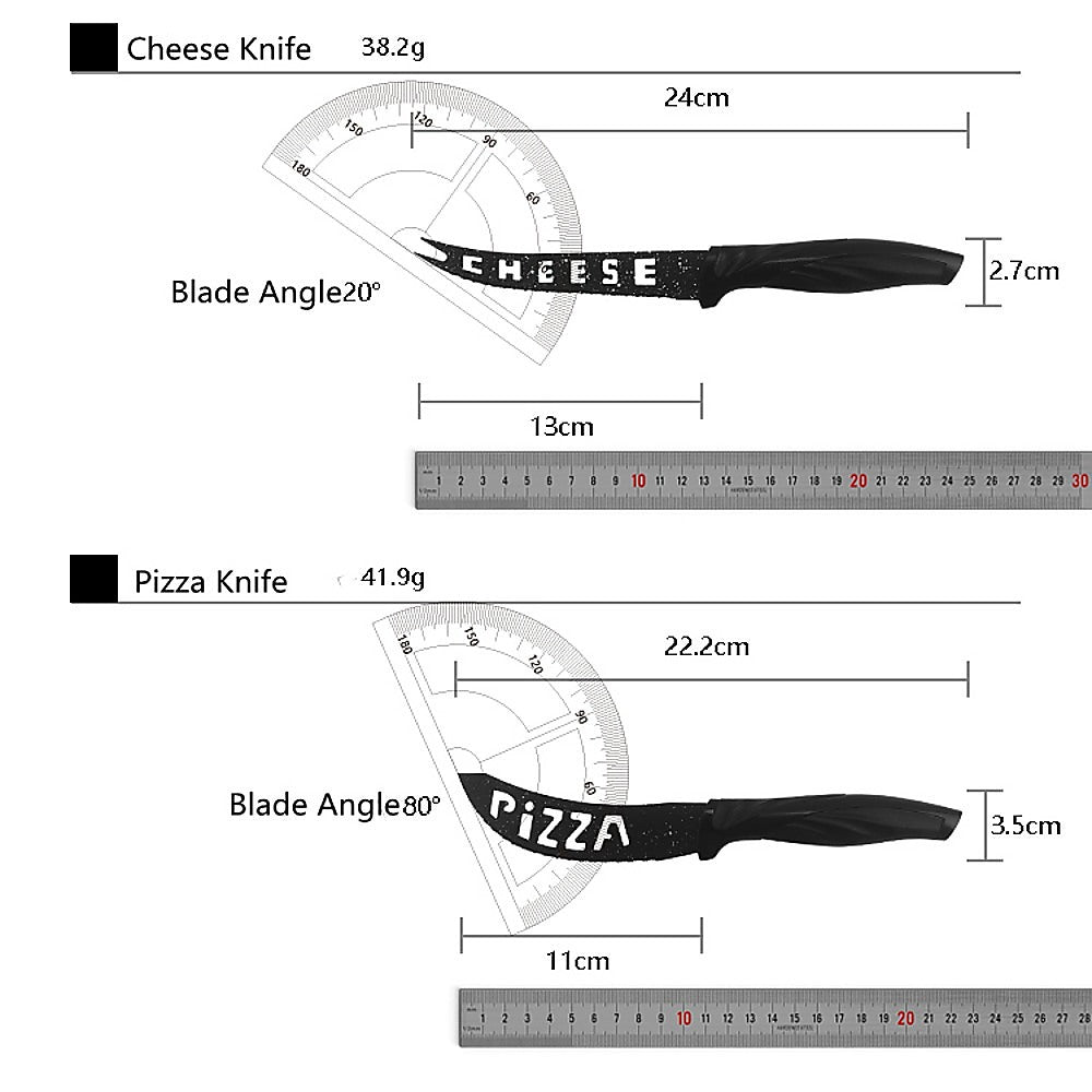 Kitchen Knife Set with Block & Sharpener (17-Piece)
