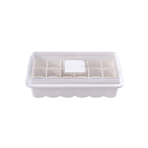18-Cube Ice Tray With Lid