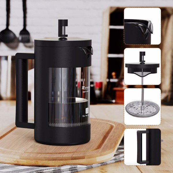 Stainless Steel French Press Coffee Maker