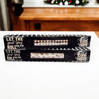 Embossed Rolling Pin with Cookie Cutters