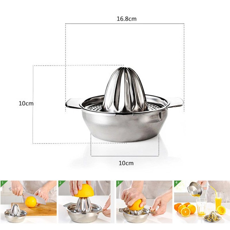 Stainless Steel Citrus Squeezer