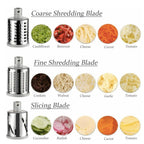 Multi-Functional Stainless Steel Grater & Slicer Set
