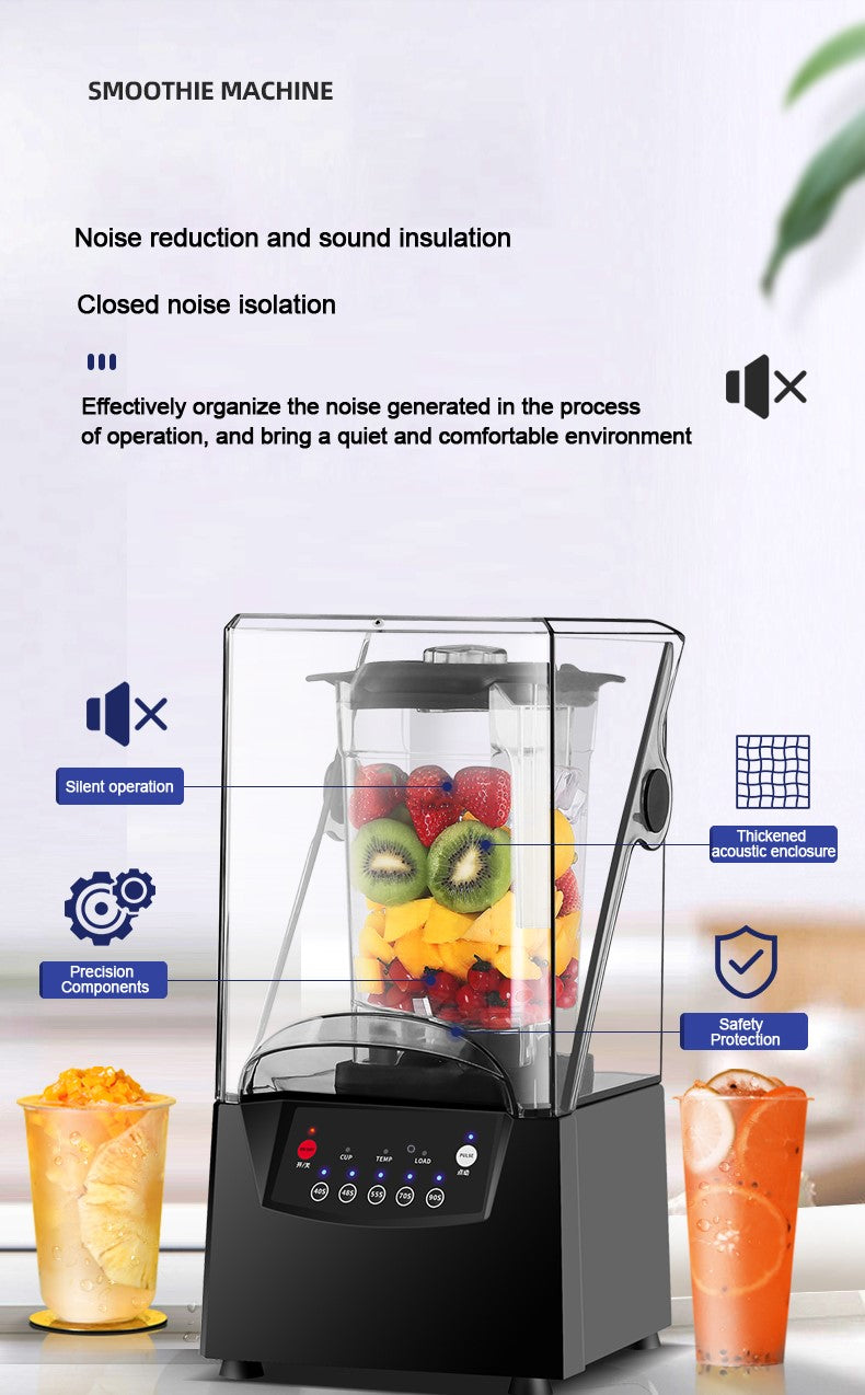 Countertop Ice Crusher & Smoothie Blender (1000W, 2L)