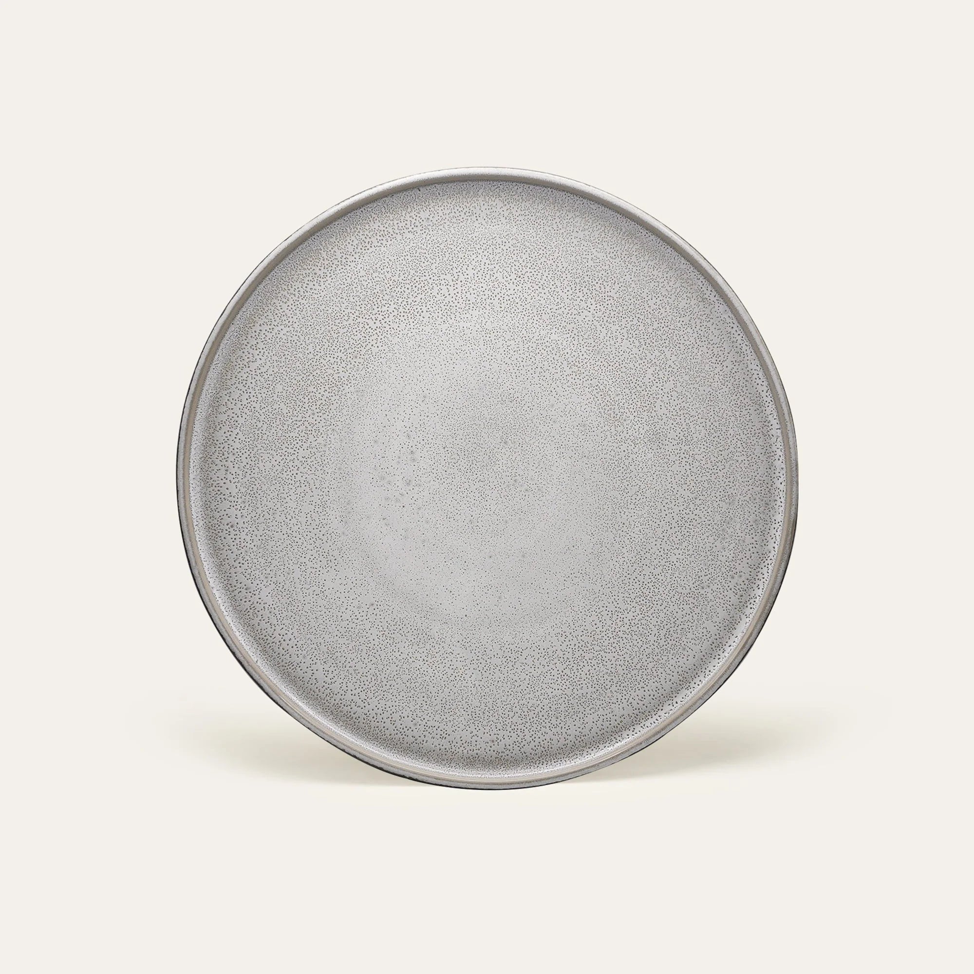 Ddoria Stoneware Dinner Plate (Granite Grey)