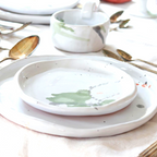 Handmade Watercolour Salad Plate
