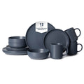 Stoneware Dinnerware Set with Mugs (12-Piece)