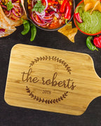 Personalized Bamboo Cutting Board