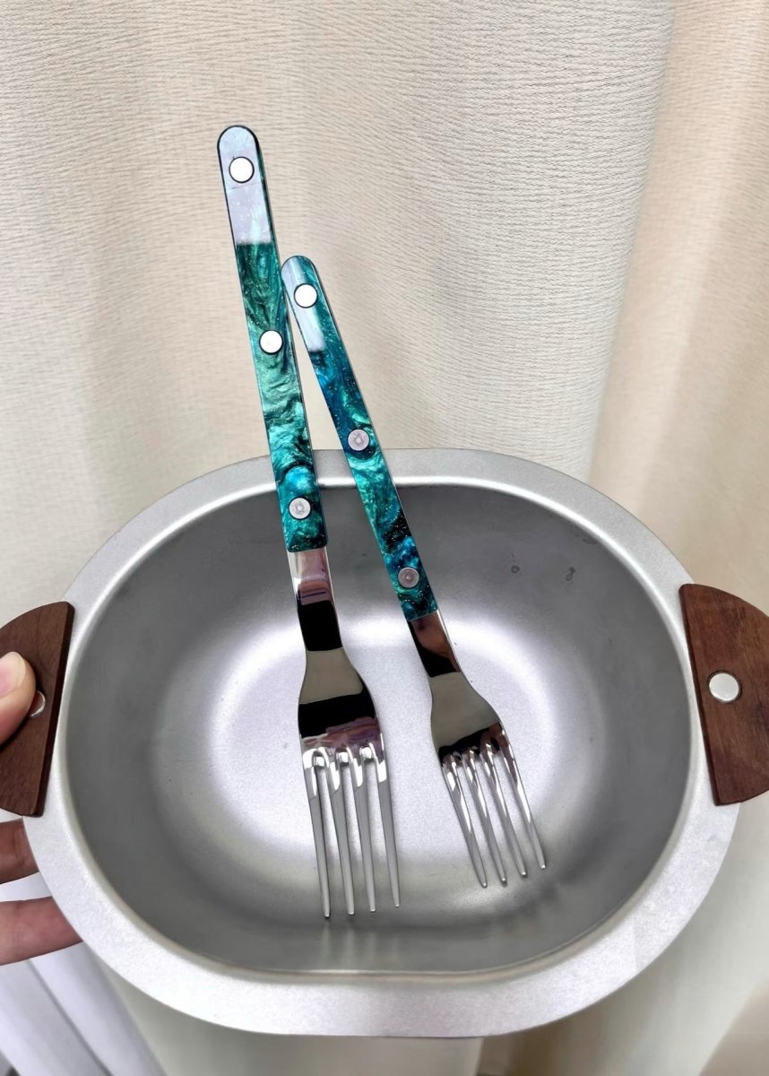 Terra Modern Flatware Set (Set of 10)