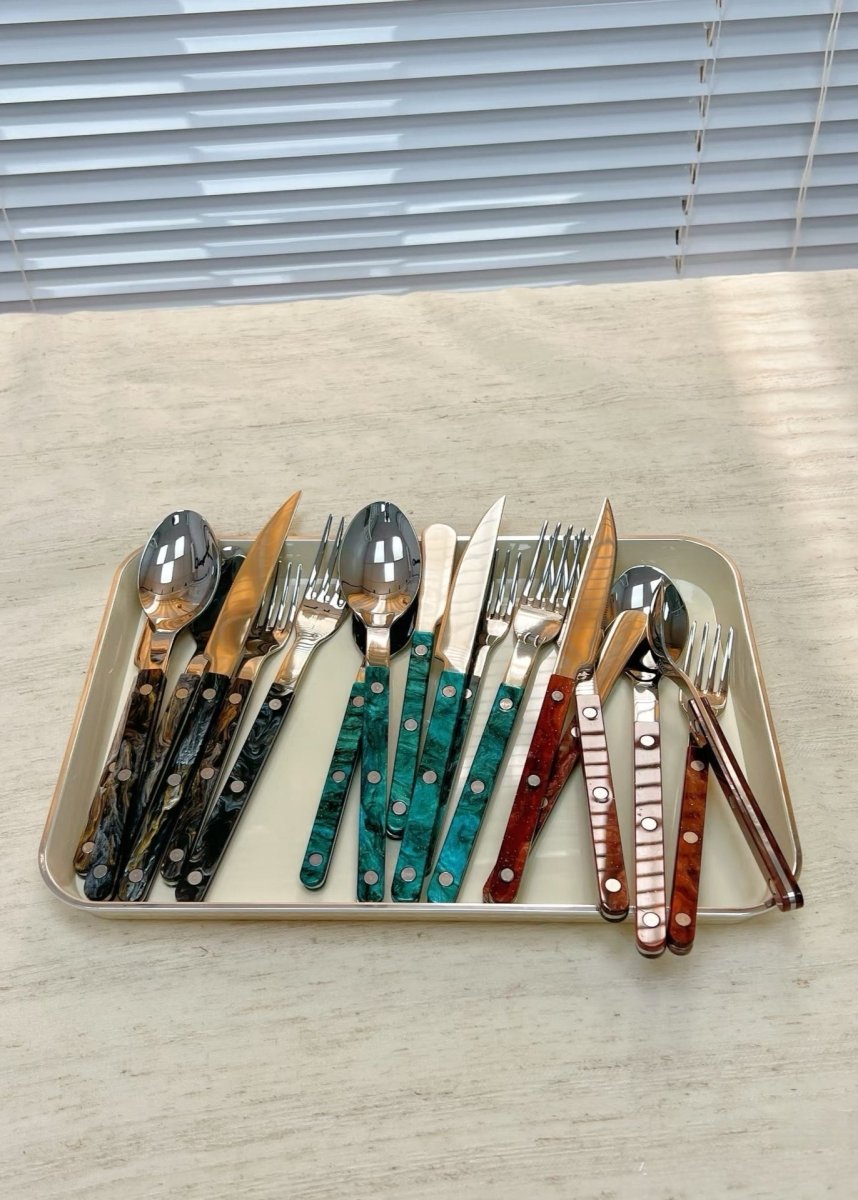 Terra Modern Flatware Set (Set of 10)