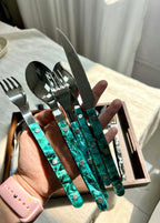 Terra Modern Flatware Set (Set of 10)