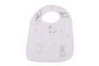 Dandelion Bamboo Muslin Baby Bibs (3-Pack)